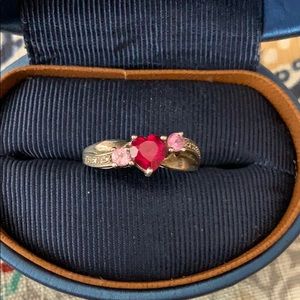 Ruby ring.